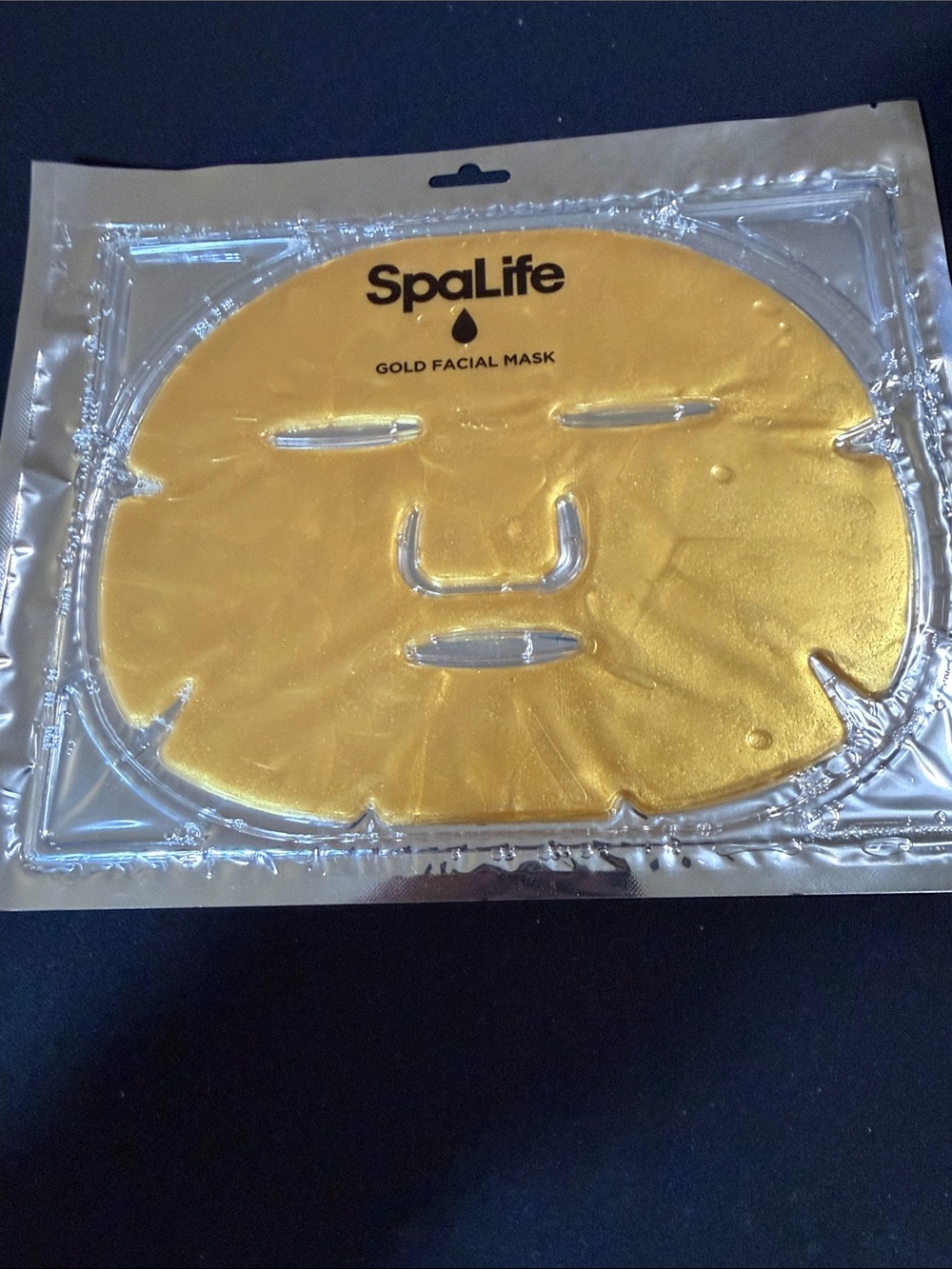 SpaLife Gold Facial Mask 
Sealed In Package 
One Treatment